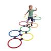 XLTTY Hopscotch Ring Game, Children's Carnival Hopscotch Game, Indoor and Outdoor Agility Training Circle, Balance Toys (Size : 48CM) view 1
