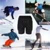 Q-FFL Tailbone Hip 3D Protection Pads, Hip Protector Padded Short Pants, Breathable Protective Gear, for Skating Cycling Outdoor Activities (Size : Large) view 2