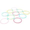 XLTTY Hopscotch Ring Game, Home Kindergarten Balance Coordination Training Game Equipment, DIY Puzzle Toss Ring (Size : 48CM) view 1