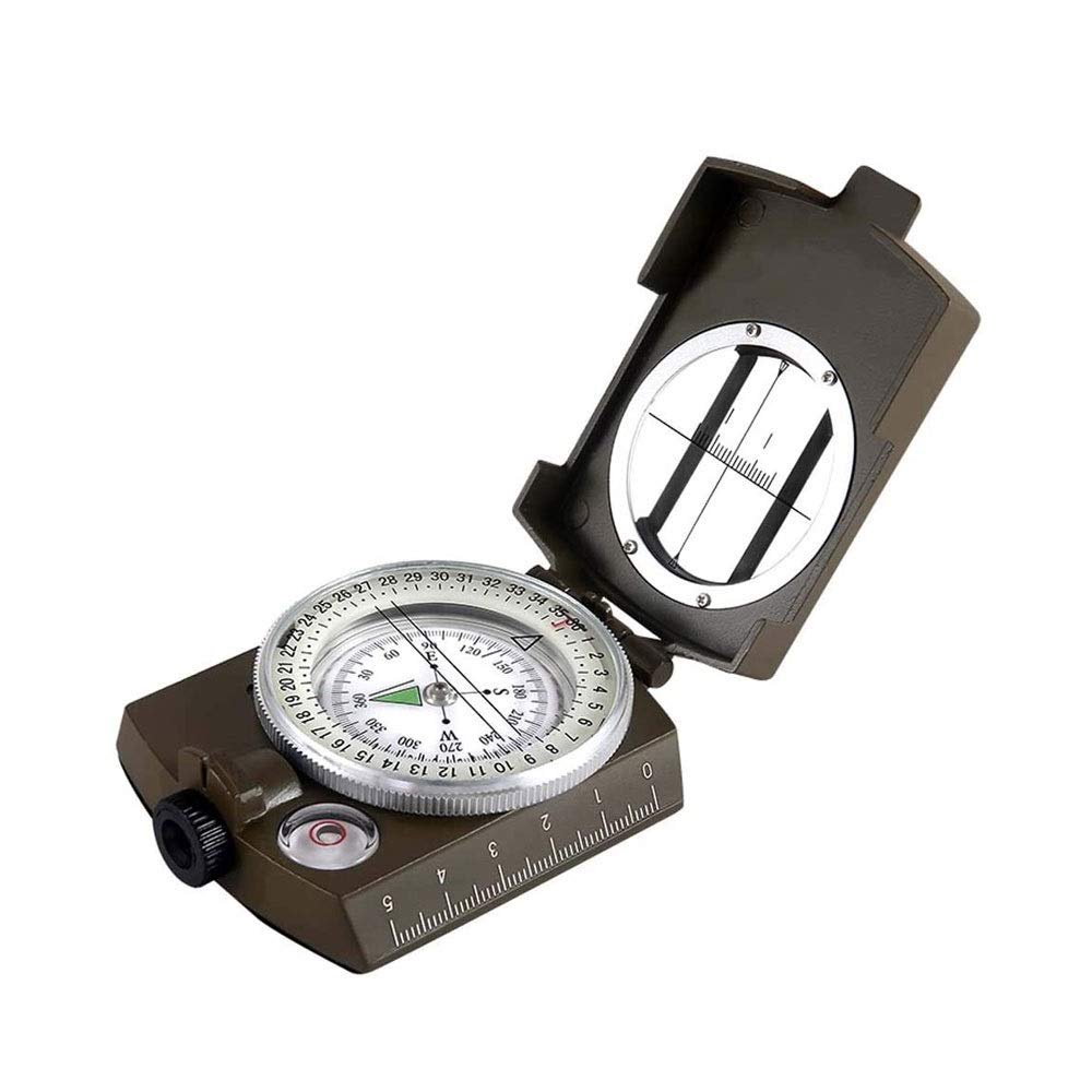 Sxdthy Multifunctional Compass Outdoor Car Waterproof Geological Compass High Precision Camping Luminous,Best Survival Gifts