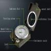 Sxdthy Multifunctional Compass Outdoor Car Waterproof Geological Compass High Precision Camping Luminous,Best Survival Gifts view 3
