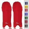 Bratla Cricket Batting Pads Covers, Red Covers for Cricket Pads for Men Batting Color Fit Neatly on Legguards Easily Put On view 1