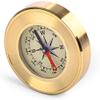 Sxdthy Outdoor Car Compass Mountaineering Compass Copper Shell, Camping Handheld Pocket Compass Luminous Precision High for Camping Hiking Travel Navigation Outdoor Equipment Compass Gold,Best Surviva view 2