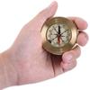 Sxdthy Outdoor Car Compass Mountaineering Compass Copper Shell, Camping Handheld Pocket Compass Luminous Precision High for Camping Hiking Travel Navigation Outdoor Equipment Compass Gold,Best Surviva view 3