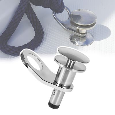 usvehj 3/8-Inch Quick Release Boat Fender Holder Marine Stainless Steel Boat Fender Holder Mount Cleat Hook (Receiver Not Included)