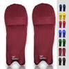 Bratla Cricket Batting Pads Covers, Maroon Covers for Cricket Pads for Men Batting Color Fit Neatly on Legguards Easily Put On view 1