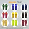 Bratla Cricket Batting Pads Covers, Maroon Covers for Cricket Pads for Men Batting Color Fit Neatly on Legguards Easily Put On view 4