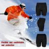 Q-FFL Breathable Skating Impact Pad, Tailbone Hip Butt Pad, 3D Padded Shorts for Snowboard Ski Ice Skateboard, S-XL Size (Size : Large) view 3