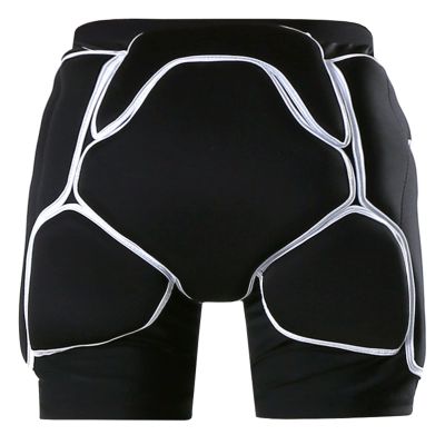 Q-FFL Breathable Protective Gear, Tailbone Hip 3D Protection Pads, Skating Impact Pad, Padded Shorts for Ski Skate Snowboard (Size : Large)