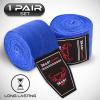 BEAST RAGE Boxing Hand Wraps 4.5 Meter Martial Arts Bandages Inner Gloves Wrist Support Straps Punching Under Hand Knuckles Heavy Elasticated Training Bag Mitts Muay Thai (2.5 m, Blue) view 4
