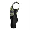 Sparx Men's Premium Triathlon Suit Padded, Quick-Dry, Compression Fit, Lightweight Tri Suit for Swim, Bike, Run Race & Training (Neon Camo, 3XL) view 3