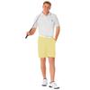 Royal & Awesome Men's Pastel Yellow Golf Shorts, Golf Shorts for Men Slim Fit, Funny Men Apparel, Crazy Design, Bright Yellow, Colorful, 44 Waist view 2
