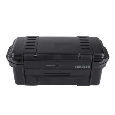 Protective Case, 3 Types Outdoor Shockproof Pressure-Proof Sealed Box Container Portable Travel Survival Storage Case for Fishing Camping Hiking Outdoor Activities (Type C)