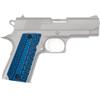 Guuun G10 Grips for Llama MiniMax Diamond Cut Texture - Blue view 4