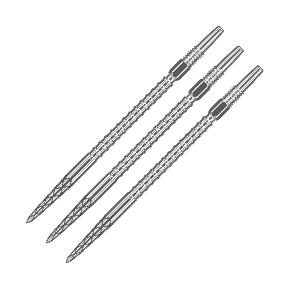 Target Darts Swiss Point DS Dart Points (3 Pack Set of Tips) 35mm, Silver Change Dart Swiss Point, Professional Darts Accessories, SP Dart Tip Removal