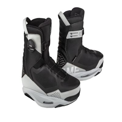 Ronix Supreme Boa Intuition Wakeboard Boots, Dove Grey/Black, 11