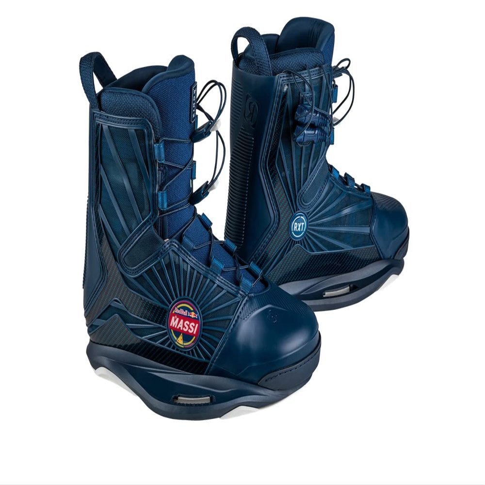 Ronix RXT Intuition Wakeboard Boots, Red Bull Massi Edition, 13-14