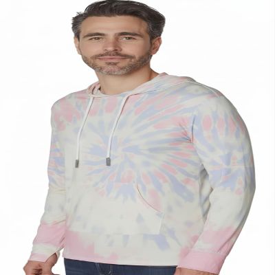INGEAR Mens UPF 50+ Sun Hoodie  Lightweight UV Protection Shirt with Pocket, Quick-Dry SPF Rashguard for Fishing, Running, Hiking & Swimming (Sonoma Tiedye, X-Large)