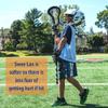 SWAX LAX Lacrosse Training Ball - Indoor Outdoor Practice Less Bounce & Rebounds (1 Graffiti) view 4