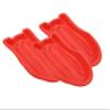 Superio Pack of 3 Toboggan Snow Sled for Kids and Adults, 37" Plastic Sled with Pull Ropes and Handles (Red) view 1