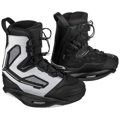 Ronix One Intuition Wakeboard Boots, White/Black, 6-7