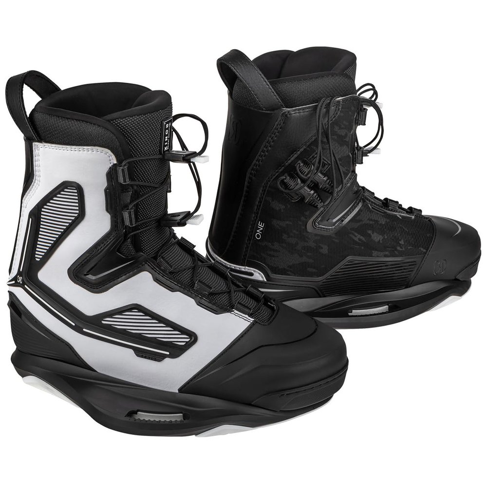 Ronix One Intuition Wakeboard Boots, White/Black, 6-7