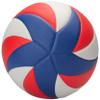 Champro Wave Soft Touch Pro Performance Volleyball, Red, White, and Blue view 3