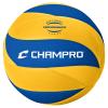 Champro Wave Soft Touch Pro Performance Volleyball, Royal and Gold view 1