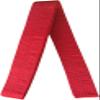 TMA Martial Arts Karate Taekwondo Solid Color 1.75'' Wide Double Wrap Student Rank Belt for Kids and Adult (Red, 6) view 1