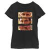 STAR WARS Girl's The Book of Boba Fett from The Desert Comes a Stranger T-Shirt - Black - X Large view 1