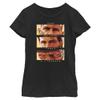 STAR WARS Girl's The Book of Boba Fett from The Desert Comes a Stranger T-Shirt - Black - X Large view 2
