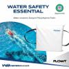 Flowt Boat Seat Cushion and Throw Cushion for Boat Safety  USCG Approved Type IV, Life Cushion for Boat, Durable, Comfortable Boat Seat Cushions for Kayaks, Paddle Board, Canoe and Boating - White view 3