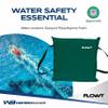 Flowt Boat Seat Cushion and Throw Cushion for Boat Safety  USCG Approved Type IV, Life Cushion for Boat, Durable, Comfortable Boat Seat Cushions for Kayaks, Paddle Board, Canoe and Boating - Green view 3