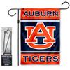 Auburn Garden Banner Flag with Flag Pole Stand Set view 1
