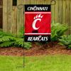 Cincinnati Bearcats Garden Banner Flag with Flag Pole Stand Set view 3