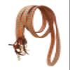 CHALLENGER Horse Leather Turquoise Buckstitch Headstall w/Barrel Reins 78AD11HB view 3