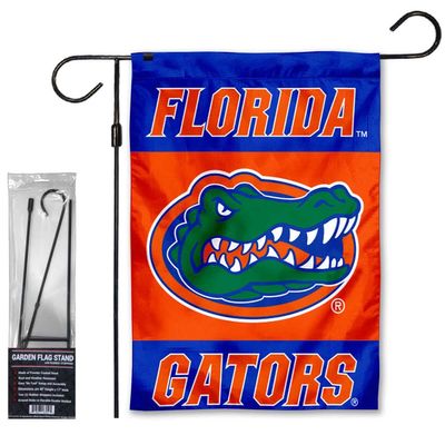 Florida Gators Garden Banner Flag with Stand Pole Holder