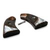 Replacement Grips for NAA North American Arms Boot Size Rosewood Checkered &Pearl - Screws & Stud Included view 2