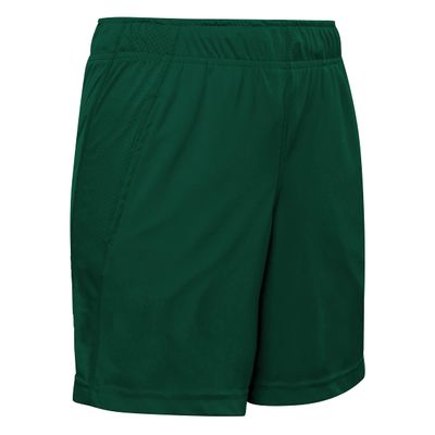 Limitless Athletic Shorts, Youth Medium, Forest Green