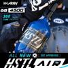 HK Army 68ci 4500psi HPA Paintball Tank - HSTL Carbon Fiber - Blue view 2