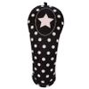 Women's Black & White Polka Dots Fairway Club Headcover Handmade by BeeJos view 1
