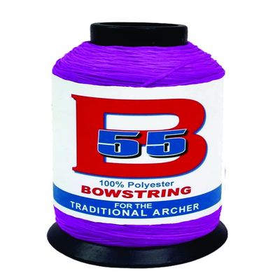 BCY B55 Bowstring Material 1/4 lb Fluorescent Purple