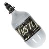 HK Army 68ci 4500psi HPA Paintball Tank - HSTL Carbon Fiber - Grey view 1