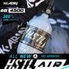 HK Army 68ci 4500psi HPA Paintball Tank - HSTL Carbon Fiber - Grey view 2