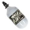 HK Army 68ci 4500psi HPA Paintball Tank - HSTL Carbon Fiber - Grey view 3