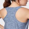 32 DEGREEES Womens Cool Racerback Tank | Lightweight| Quick Dry | Loose Fit, Xenon Blue Space Dye, X-Large view 3