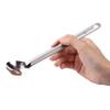 SILVERANT Titanium Long Handle Spoon with Polished Bowl, for Camping, Hiking & Backpacking, Extra Strong, Durable & Lightweight - 8.6 Long with Drawstring Case view 3