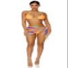 Forplay womens Take Mesh Pool Sarong Swimwear Cover Up, Pitaya, Small US view 3