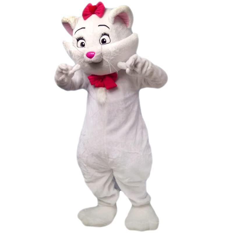 Cat Cartoon Costume Mascot Plush for Adult Cosplay Cartoon Character Fancy Dress