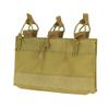 Coyote Hook Loop Open Top Triple 5.56/.223 Mag Pouch Insert, 9.5" W x 6.5" H view 1